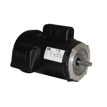 Weg -0.75,1800,143/5TC Frame, Single Phase - General Purpose Motors 00118ES1ER143TC-S